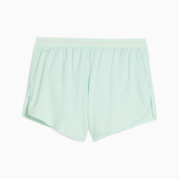 RUN Women's 3" Split Shorts, Peaceful Blue, extralarge